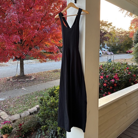 Pact Open Back Maxi Dress in Black - Picture 2 of 8